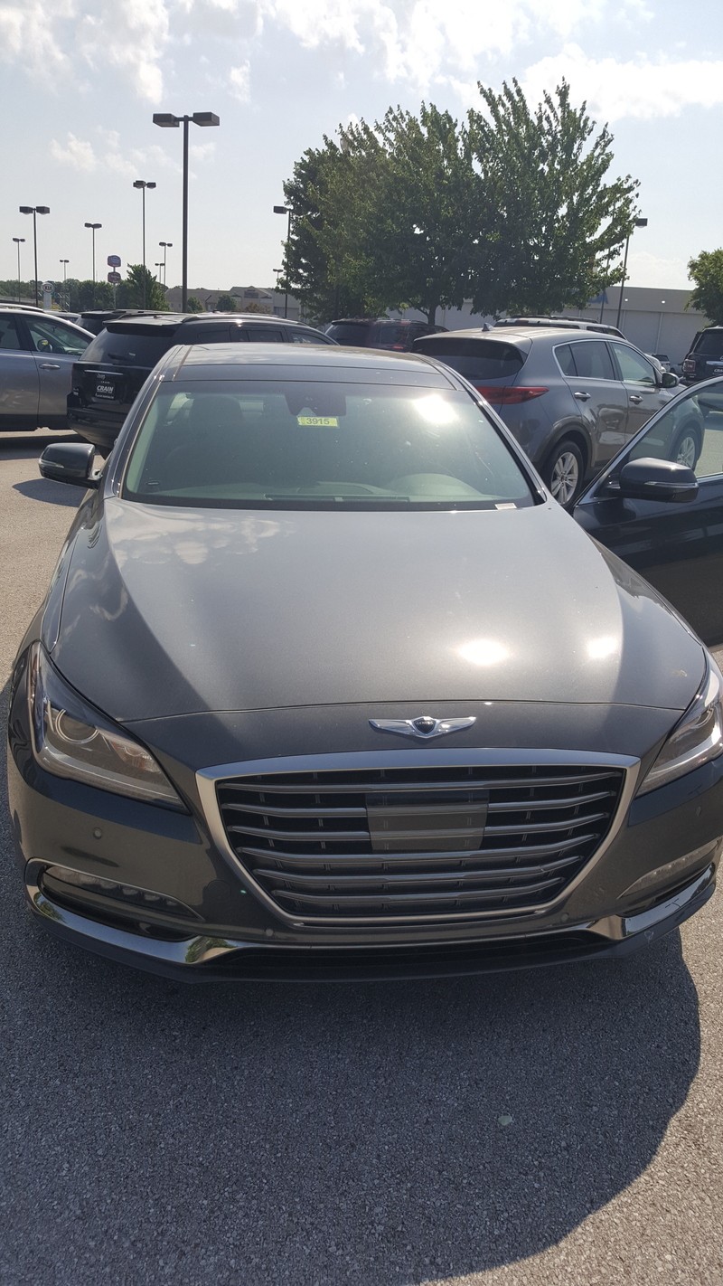 Illustration for article titled 2018 Genesis G80Â 3.3TÂ AWD Sport and G80 3.8 RWD Test Drive Review